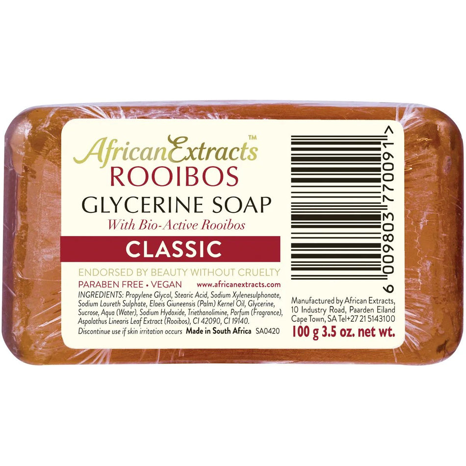 African Extracts Soap Glycerine 100G