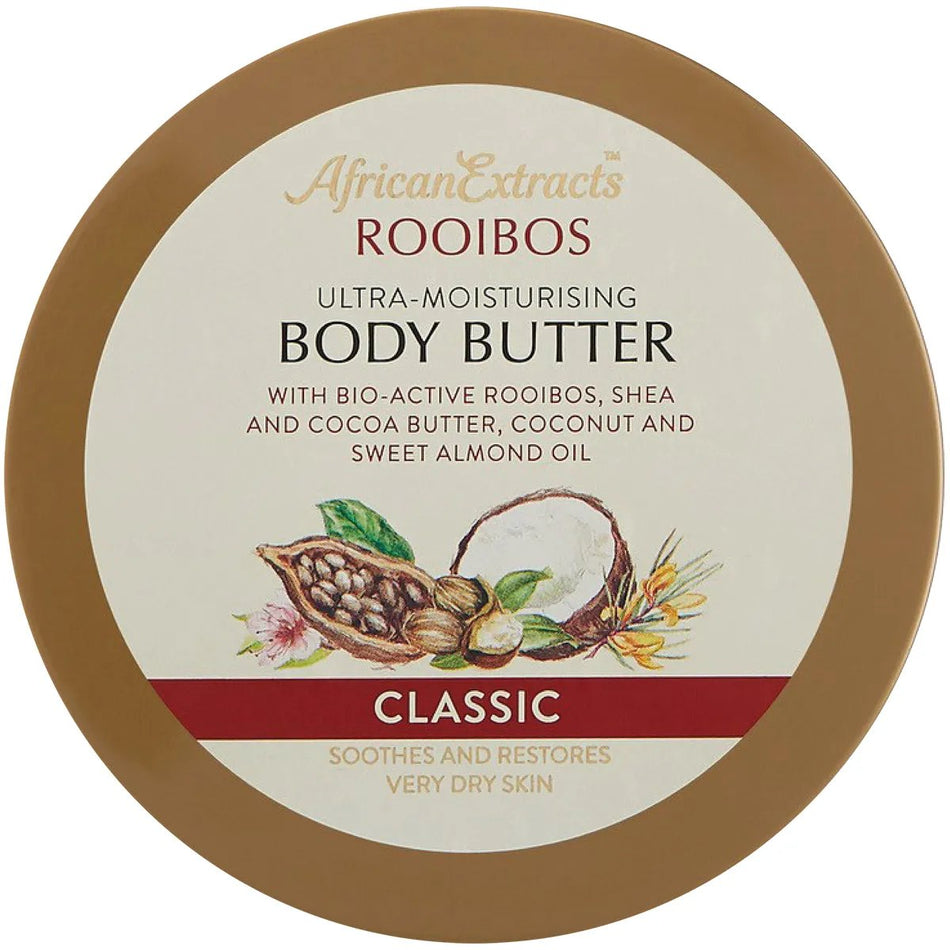 African Extracts Ultra-Moisturising Shea Butter 250ML