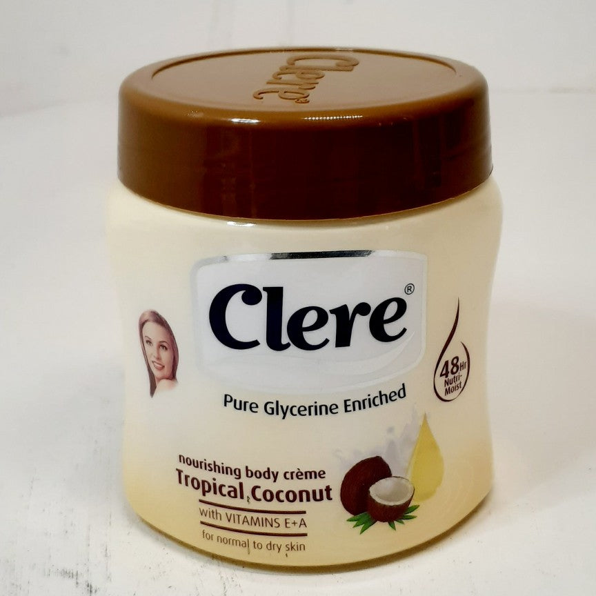 Clere Body Cream Tropical Coconut 300ML