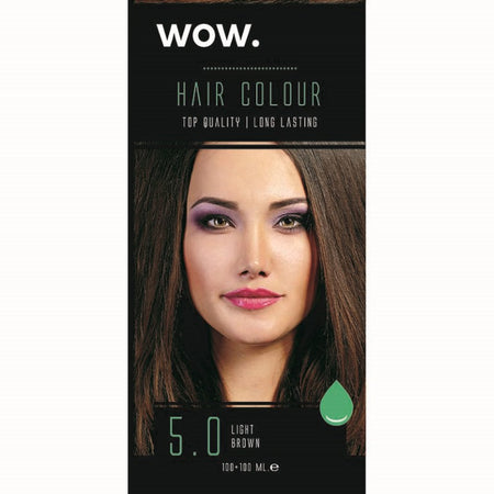Wow Hair Colour 100ML Light Brown 5.0