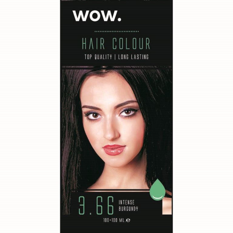 Wow Hair Colour 100ML Intense Burgandy 3.66