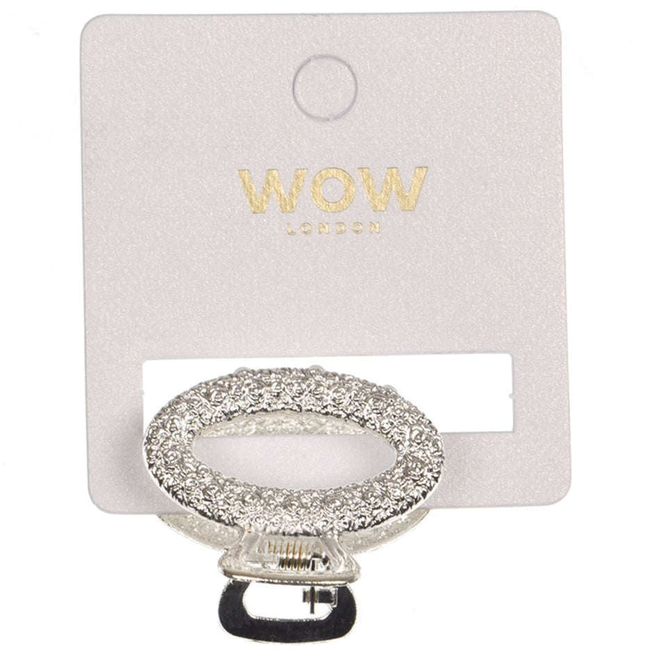 Wow Round Hair Grip Assorted Silver