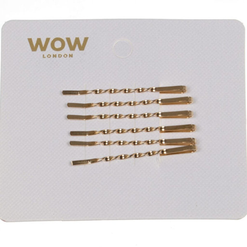 Wow Hair Pins Gold 6'S 815904