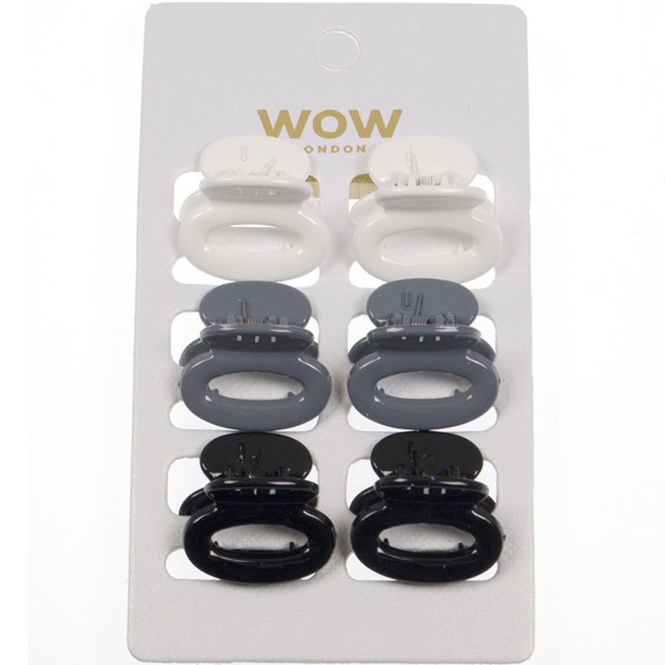 Wow Hair Grip Mini Assorted 6'S 008564