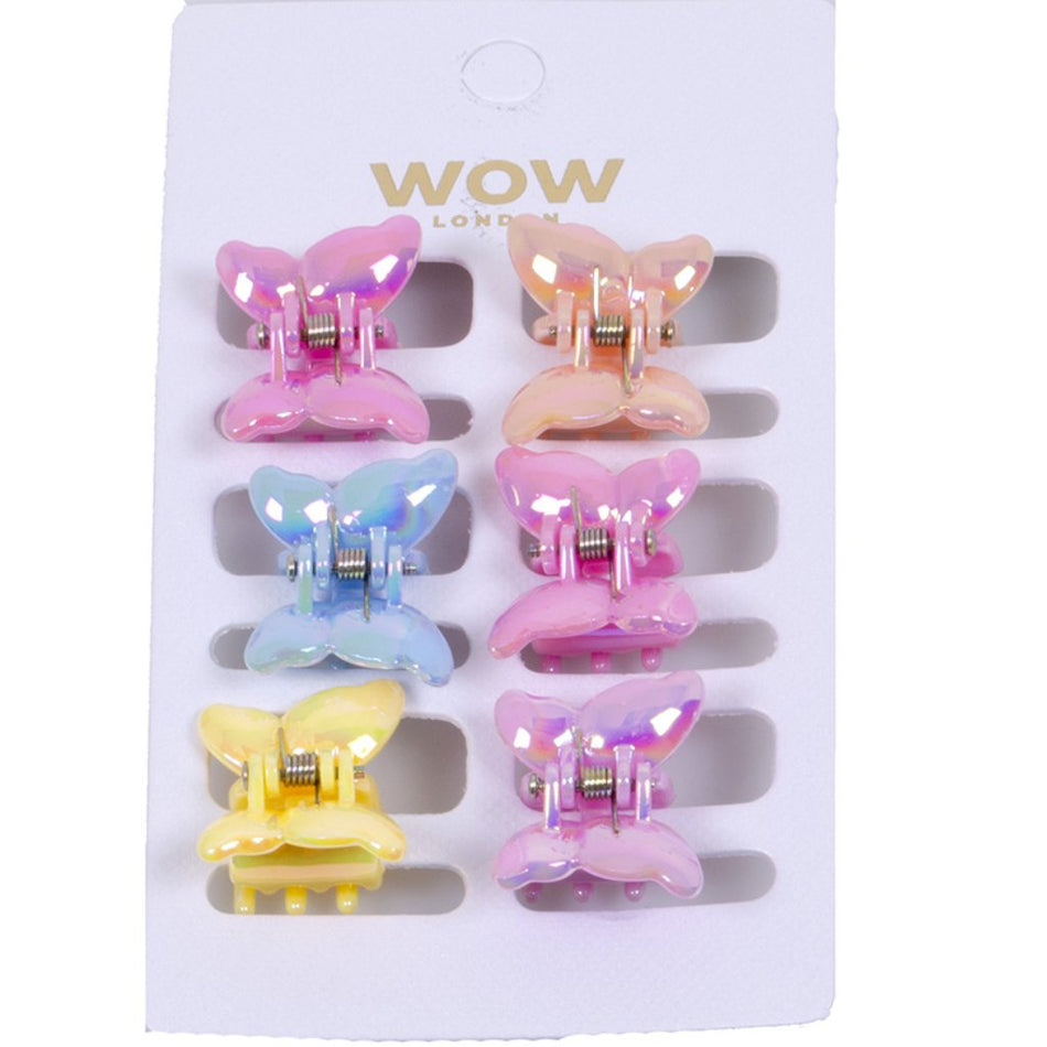 Wow Hair Grip Mini Assorted 6'S 008588