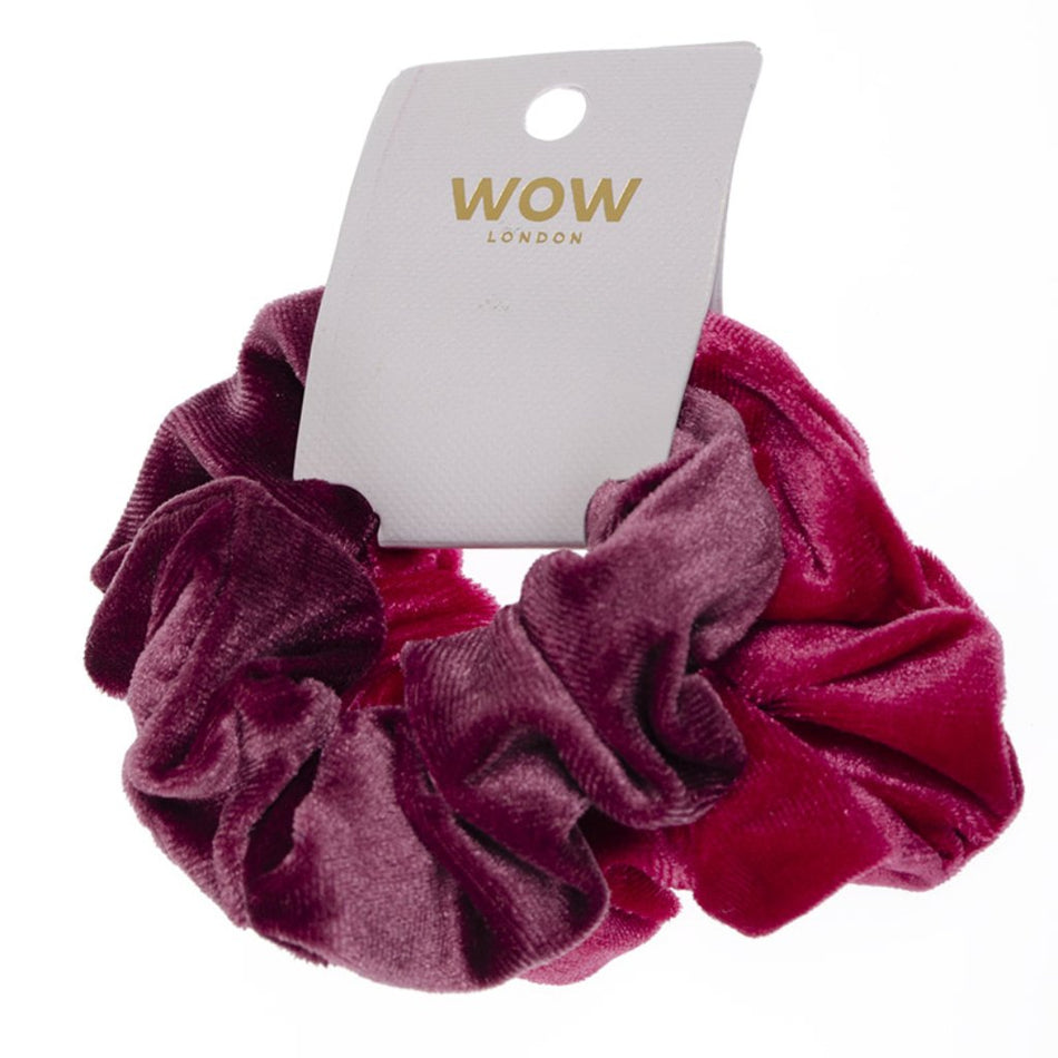 Wow Hair Scrunchy Pink 2 Pack 411838