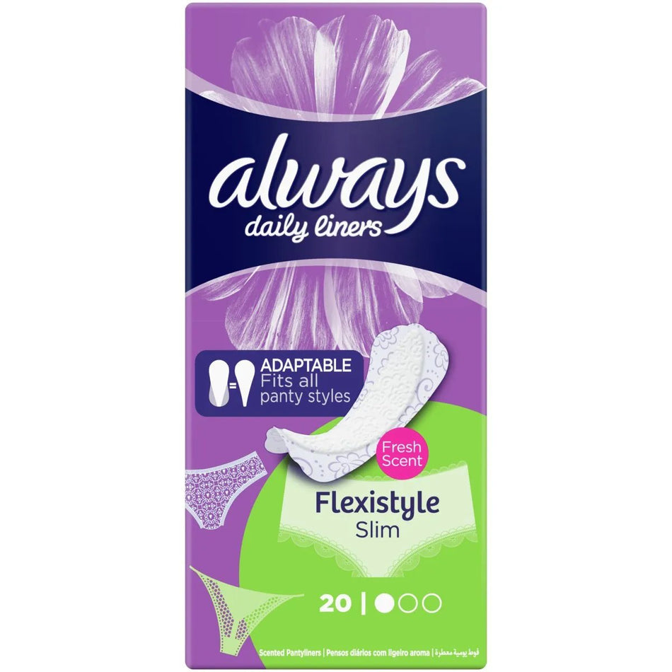 20'S Always Panty liners Slim Flexi Style