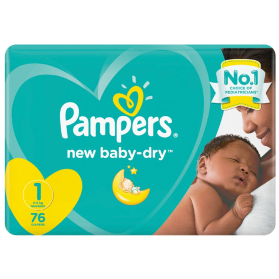 76'S Pampers Nappies New Born