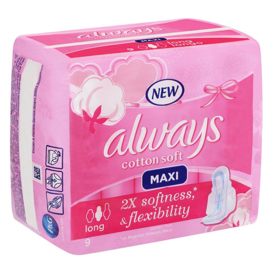 9'S Always Sanitary Pads Maxi normal