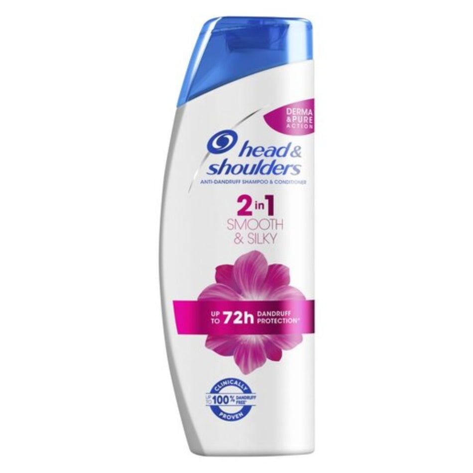 Head & Shoulders Shampoo & Conditioner Smooth & Silky 400ML