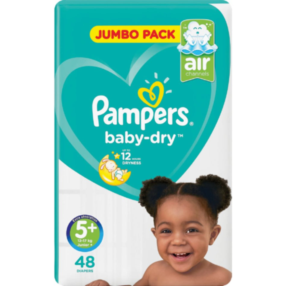 48'S Pampers Nappies Junior Plus