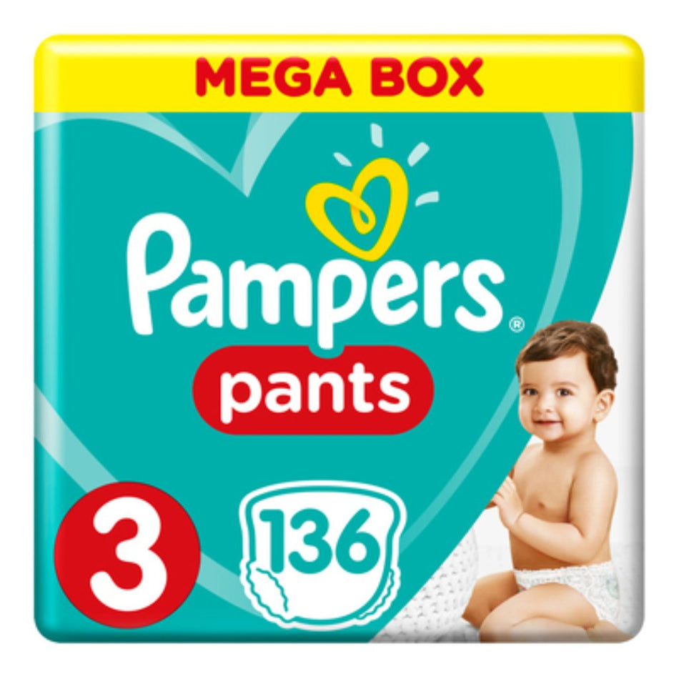 136'S Pampers Pants Midi 3 Box
