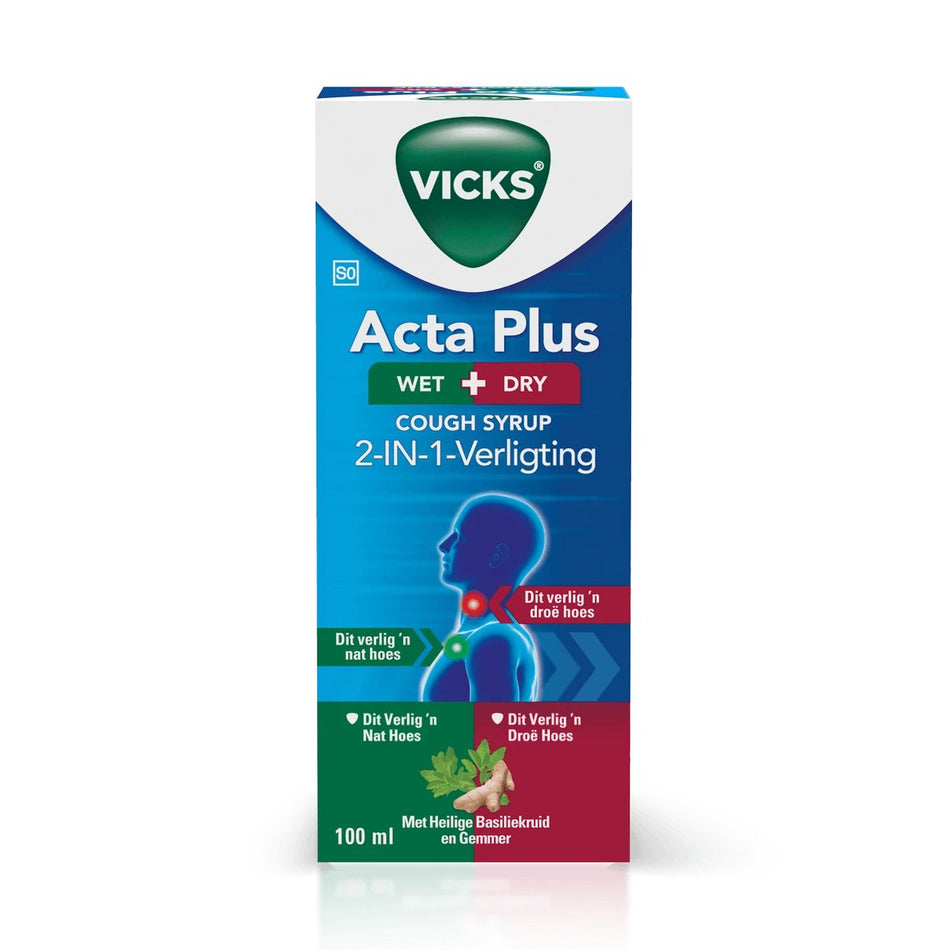 Vicks Cough Syrup 2in1 100ML