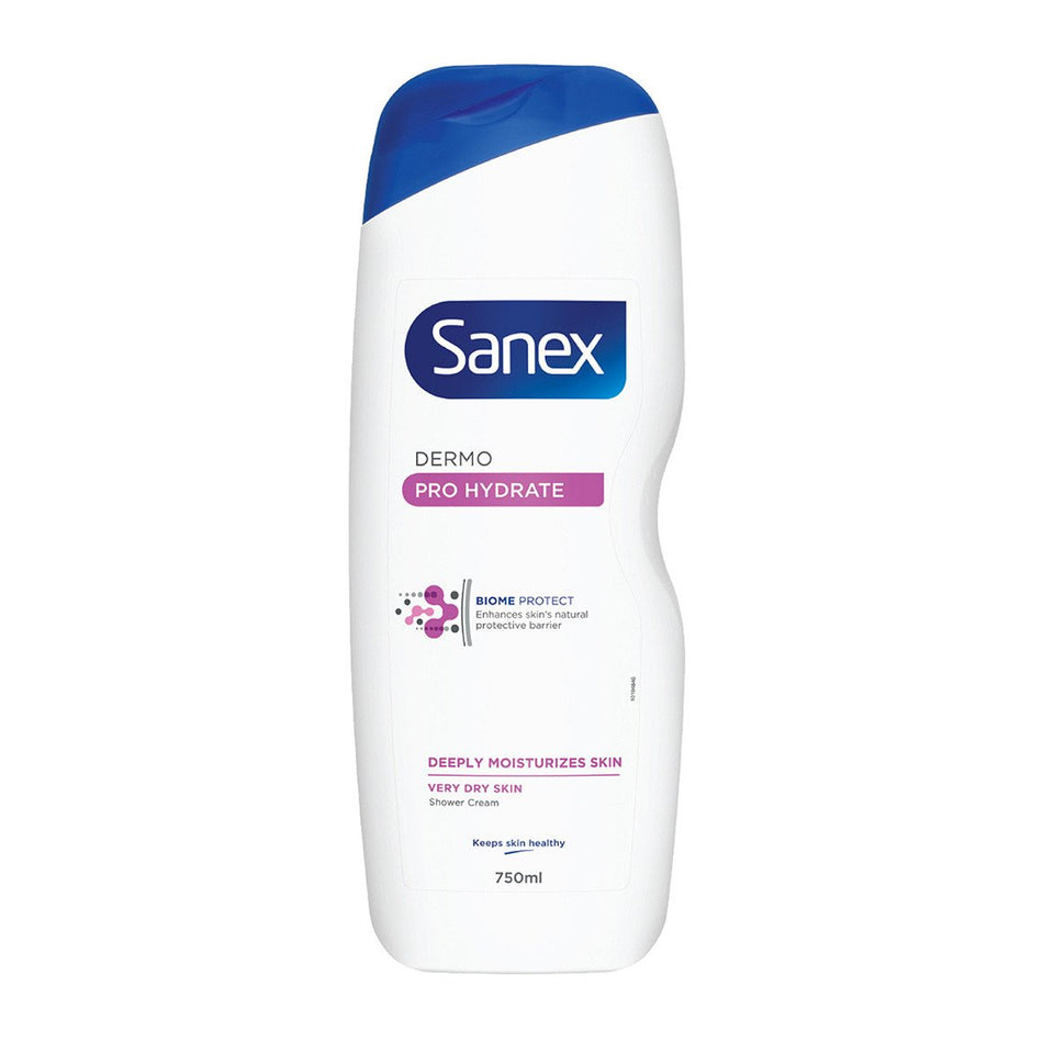 Sanex Shower Gel Pro Hydrate 750ML