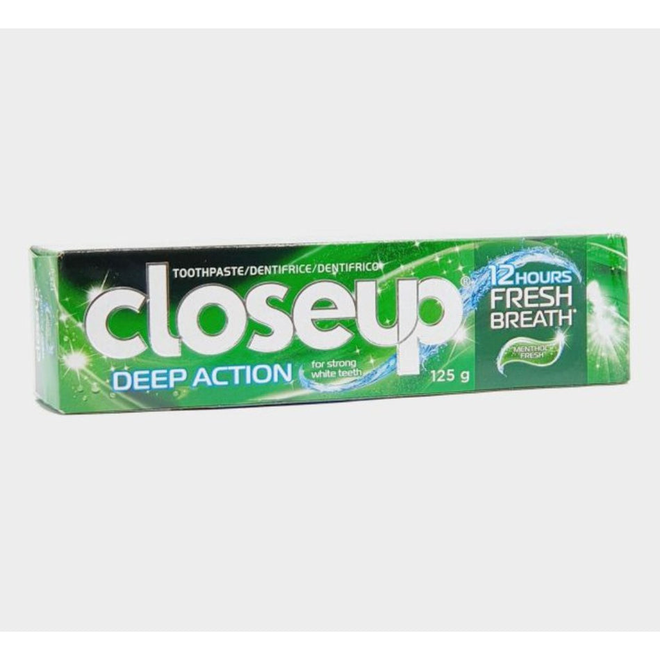 Close Up Toothpaste Menthol 125G
