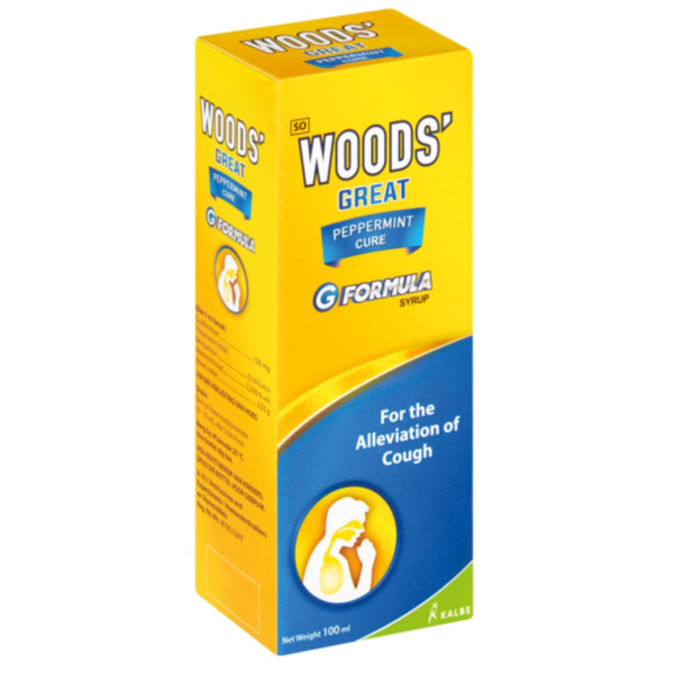 Woods Cough Syrup Peppermint Great 100ML